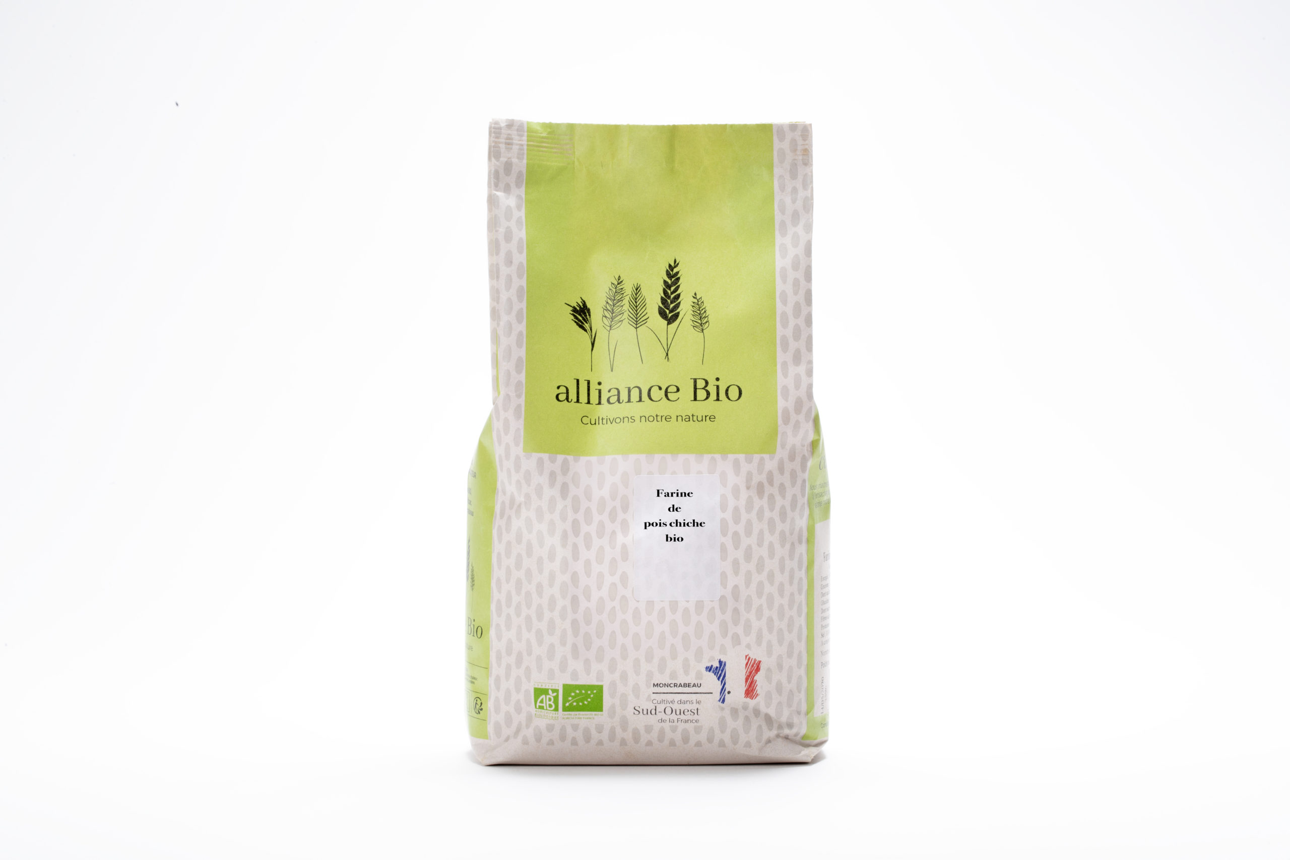 Farine De Pois Chiche Bio Vente En Ligne Direct Paysan Meunier Alliancebio